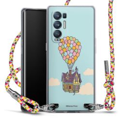 New Carry Case Transparent Stoff colourful/silber