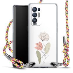 New Carry Case Transparent Stoff colourful/silber