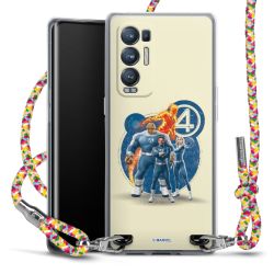 New Carry Case Transparent Stoff colourful/silber