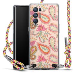 New Carry Case Transparent Stoff colourful/silber