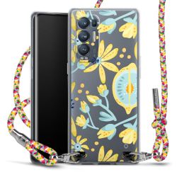 New Carry Case Transparent Stoff colourful/silber