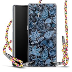 New Carry Case Transparent Stoff colourful/silber