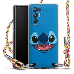 New Carry Case Transparent Stoff colourful/silber