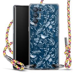 New Carry Case Transparent Stoff colourful/silber