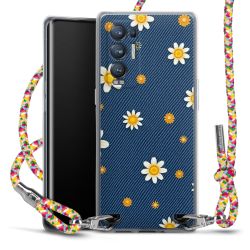 New Carry Case Transparent Stoff colourful/silber