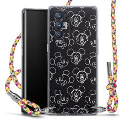 New Carry Case Transparent Stoff colourful/silber