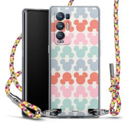 New Carry Case Transparent Stoff colourful/silber