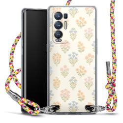 New Carry Case Transparent Stoff colourful/silber