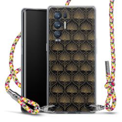 New Carry Case Transparent Stoff colourful/silber