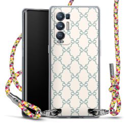 New Carry Case Transparent Stoff colourful/silber