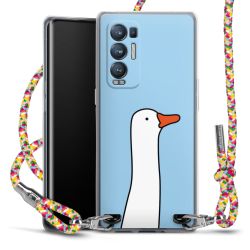 New Carry Case Transparent Stoff colourful/silber