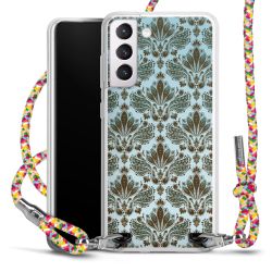 New Carry Case Transparent Stoff colourful/silber