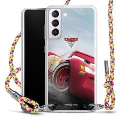 New Carry Case Transparent Stoff colourful/silber