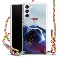 New Carry Case Transparent Stoff colourful/silber