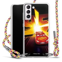 New Carry Case Transparent Stoff colourful/silber