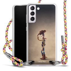 New Carry Case Transparent Stoff colourful/silber