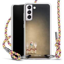 New Carry Case Transparent Stoff colourful/silber