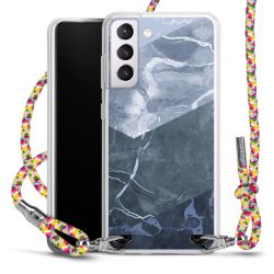 New Carry Case Transparent Stoff colourful/silber