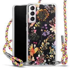 New Carry Case Transparent Stoff colourful/silber