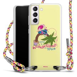 New Carry Case Transparent Stoff colourful/silber