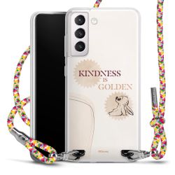 New Carry Case Transparent Stoff colourful/silber