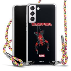 New Carry Case Transparent Stoff colourful/silber