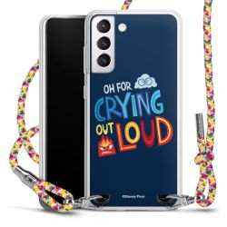 New Carry Case Transparent Stoff colourful/silber