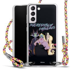 New Carry Case Transparent Stoff colourful/silber