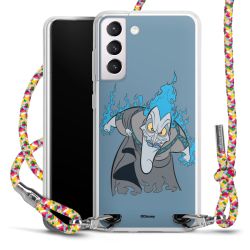 New Carry Case Transparent Stoff colourful/silber