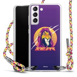 New Carry Case Transparent Stoff colourful/silber