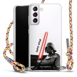 New Carry Case Transparent Stoff colourful/silber