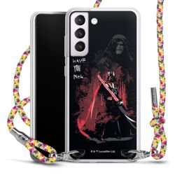 New Carry Case Transparent Stoff colourful/silber