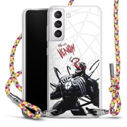 New Carry Case Transparent Stoff colourful/silber