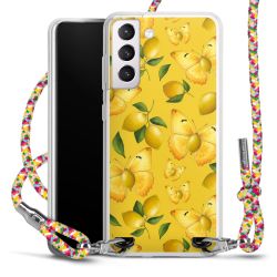 New Carry Case Transparent Stoff colourful/silber