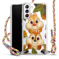 New Carry Case Transparent Stoff colourful/silber