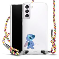 New Carry Case Transparent Stoff colourful/silber
