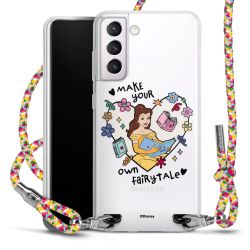 New Carry Case Transparent Stoff colourful/silber