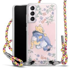 New Carry Case Transparent Stoff colourful/silber