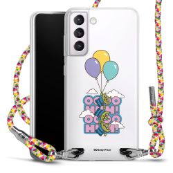 New Carry Case Transparent Stoff colourful/silber