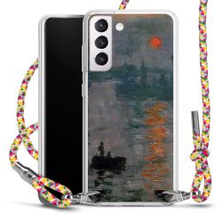 New Carry Case Transparent Stoff colourful/silber