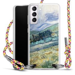 New Carry Case Transparent Stoff colourful/silber