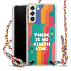 New Carry Case Transparent Stoff colourful/silber