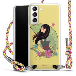 New Carry Case Transparent Stoff colourful/silber