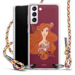 New Carry Case Transparent Stoff colourful/silber