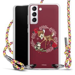 New Carry Case Transparent Stoff colourful/silber