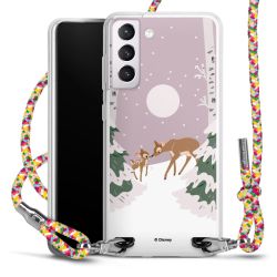 New Carry Case Transparent Stoff colourful/silber