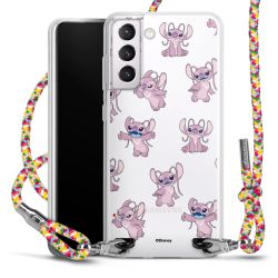 New Carry Case Transparent Stoff colourful/silber