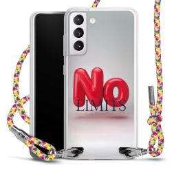 New Carry Case Transparent Stoff colourful/silber
