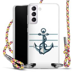 New Carry Case Transparent Stoff colourful/silber