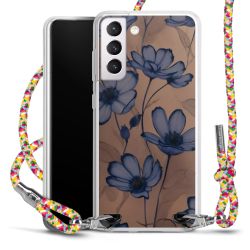 New Carry Case Transparent Stoff colourful/silber